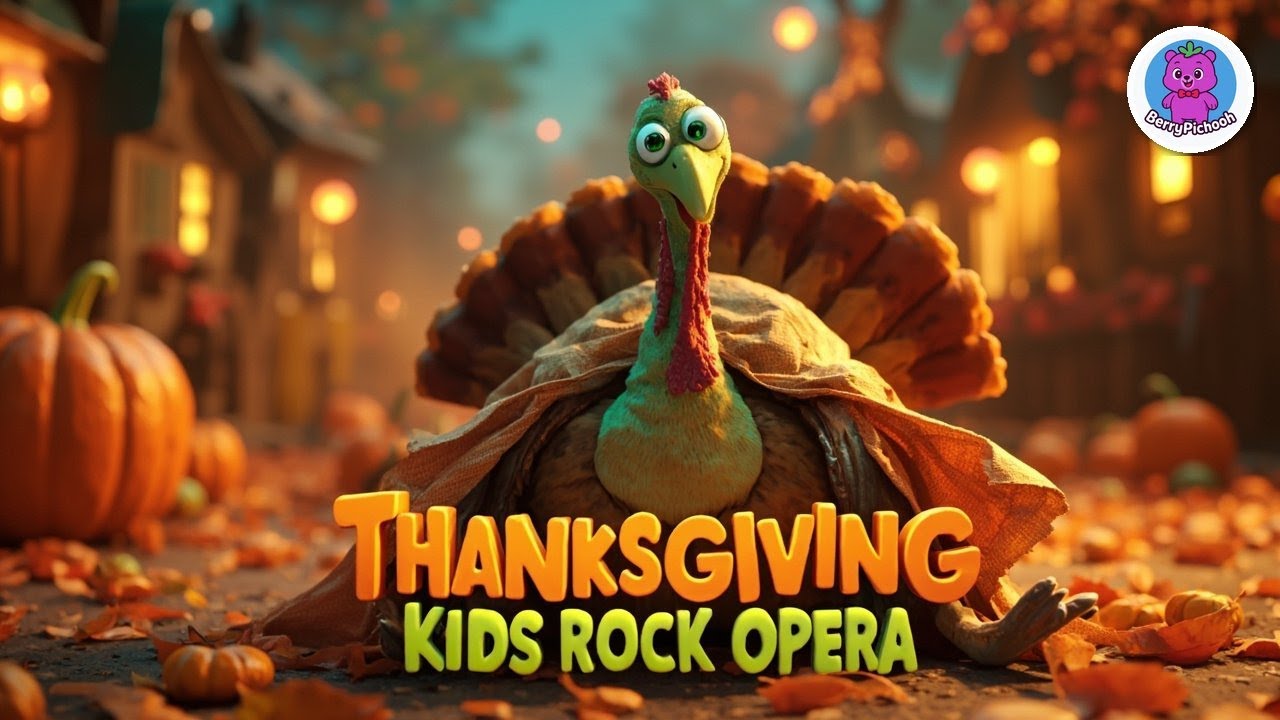 Spooky Street Thanksgiving Beat 🦃– Kids Rock Opera | The Great