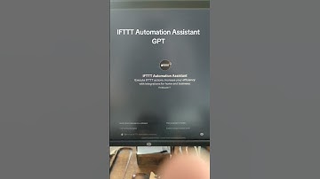 IFTTT Automation Assistant GPT
