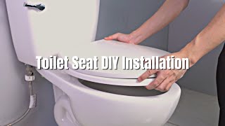 How to Install a Toilet Seat Cover - Easy DIY Installation Tutorial for Beginner Step by Step