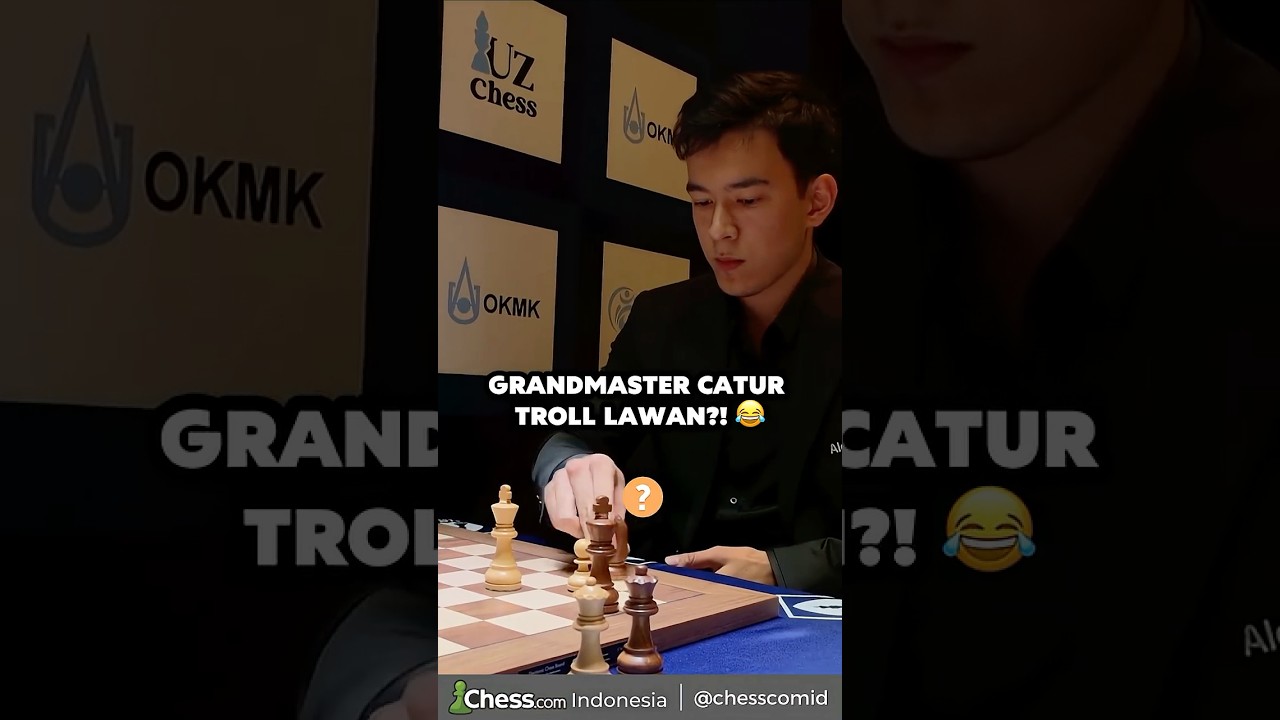 Ketika grandmaster catur ngetroll lawannya di pertandingan! 😂 GM Nepo vs Nodirbek Abdusattorov