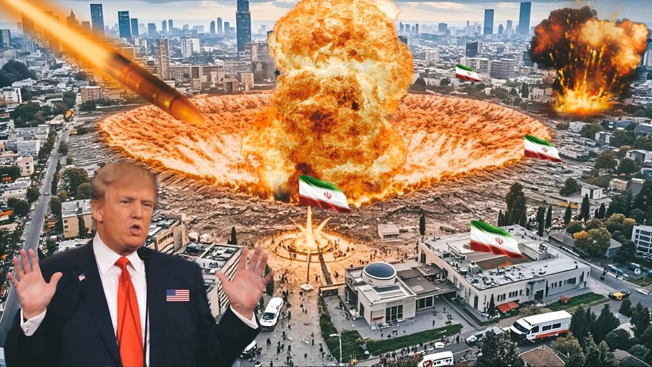 Мощный взрыв в Тегеране! 70% крупнейшего города Ирана разрушено гигантской американской ракетой Arma