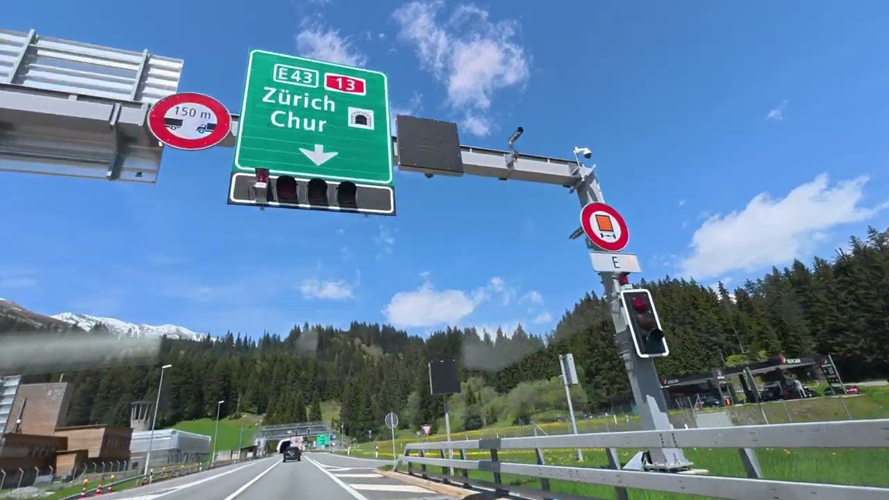 San Bernadino GB #Galleria del San Bernardino gesamte Durchfahrt