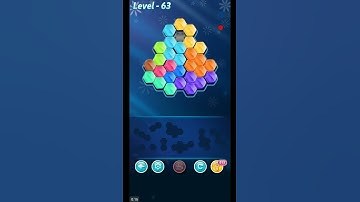 BLOCK HEXA PUZZLE LEVEL 63 ANSWERS SUPER LEVEL PACK SOLVED PREMIUM PUZZLES PACK