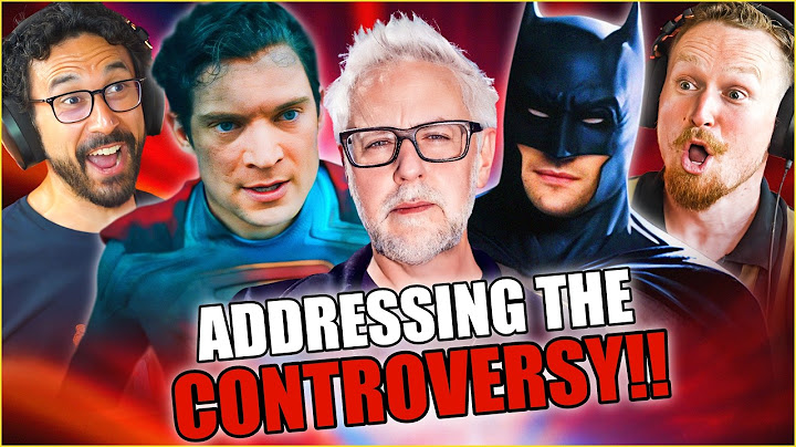 OH MY!! James Gunn Gets Candid On Superman Drama, Batman Struggles, & X-Men Movie CONFIRMED!!