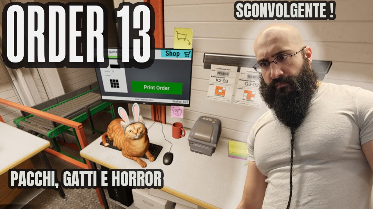 ORRORE e GATTI nel Magazzino AMAZON ! - HORROR NIGHT Order 13 Parte 1