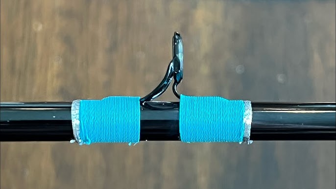 Custom Rod Building Part 5: How to wrap guides onto a fishing rod