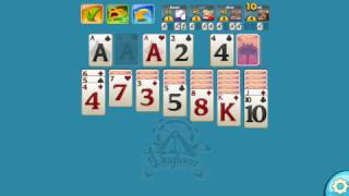 Solitaire Showdown (by Qublix Games) - card game for Android and iOS - gameplay. screenshot 3