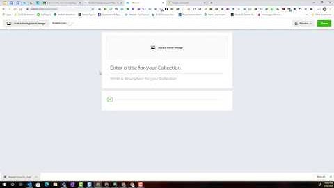 Part 1 Creating a Collection in Wakelet