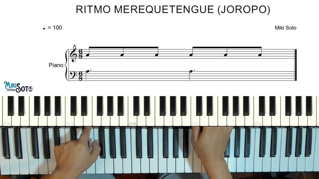 PIANO LATINO   RITMO MEREQUETENGUE
