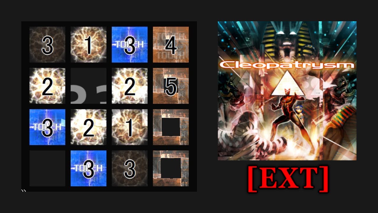 【jubeat saucer fulfill】Cleopatrysm(EXT) 譜面確認(シャッター+ハンドクラップ+同時色分け)