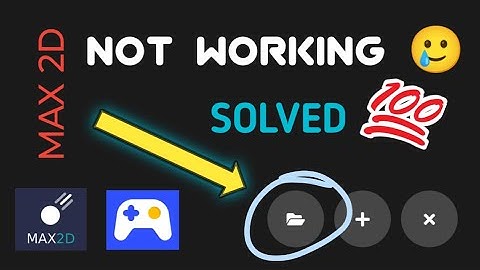 Max 2d file explorer button not working problem fixed || Max2d game maker