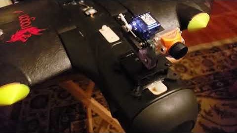 My Finwing Transformer F44 Single Motor @ Rear Setup