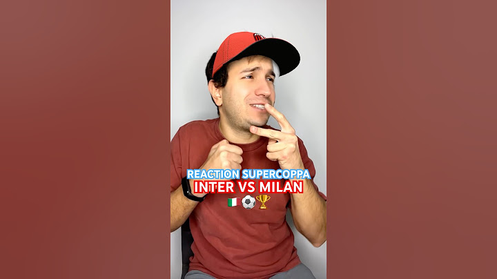 GODURIA MILANISTA 😱 - TIFOSI INTER VS MILAN - SUPERCOPPA ITALIANA