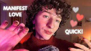 FALL IN LOVE IN MINUTES! ASMR Affirmations/Manifestation to Fall In Love With Life Quickly💖💜✨
