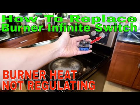 How to Fix Whirlpool Stove Switch | Burner NOT Regulating Temperature | Replacing Infinite Dial