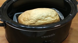 How to Make Bread in a Crock Pot | Easy Crockpot Bread Recipe Demonstration