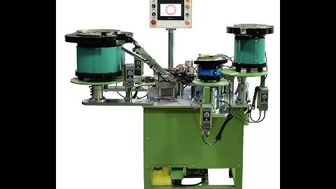 YFM-037A Auto lock zipper slider 4 punches auto assembly machine