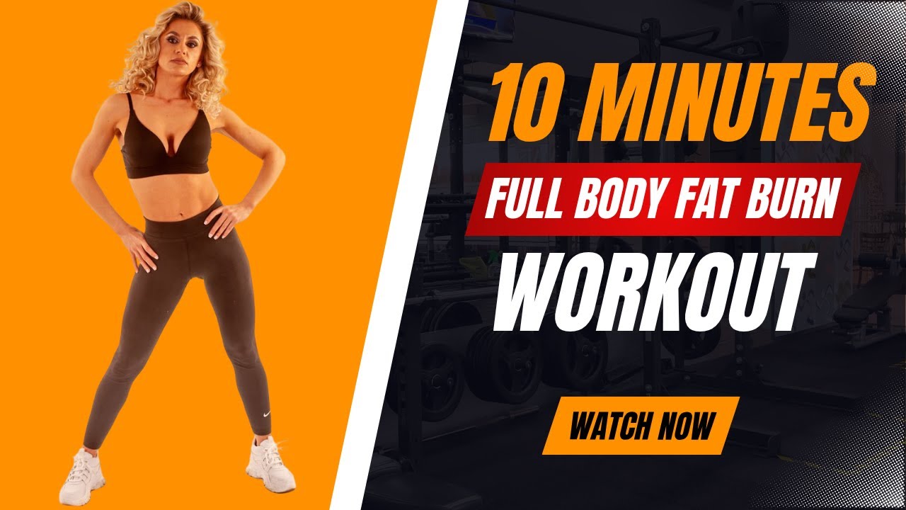 10 MINUTES FULL BODY FAT BURNING WORKOUT ! - YouTube