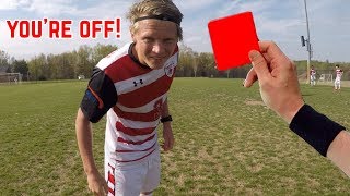 D1 College Soccer Game From A Referee’s Perspective screenshot 3