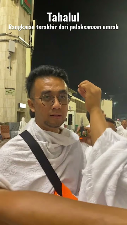 Rangkaian terakhir umrah. Tahalul dengan cukur sedikit rambut #umrah #arab #2022 #tursina #travel