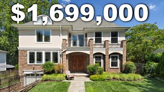 INSIDE a $1,699,000 Luxury Home in sought after  BETHESDA, MD!  Million Dollar Tour 2021