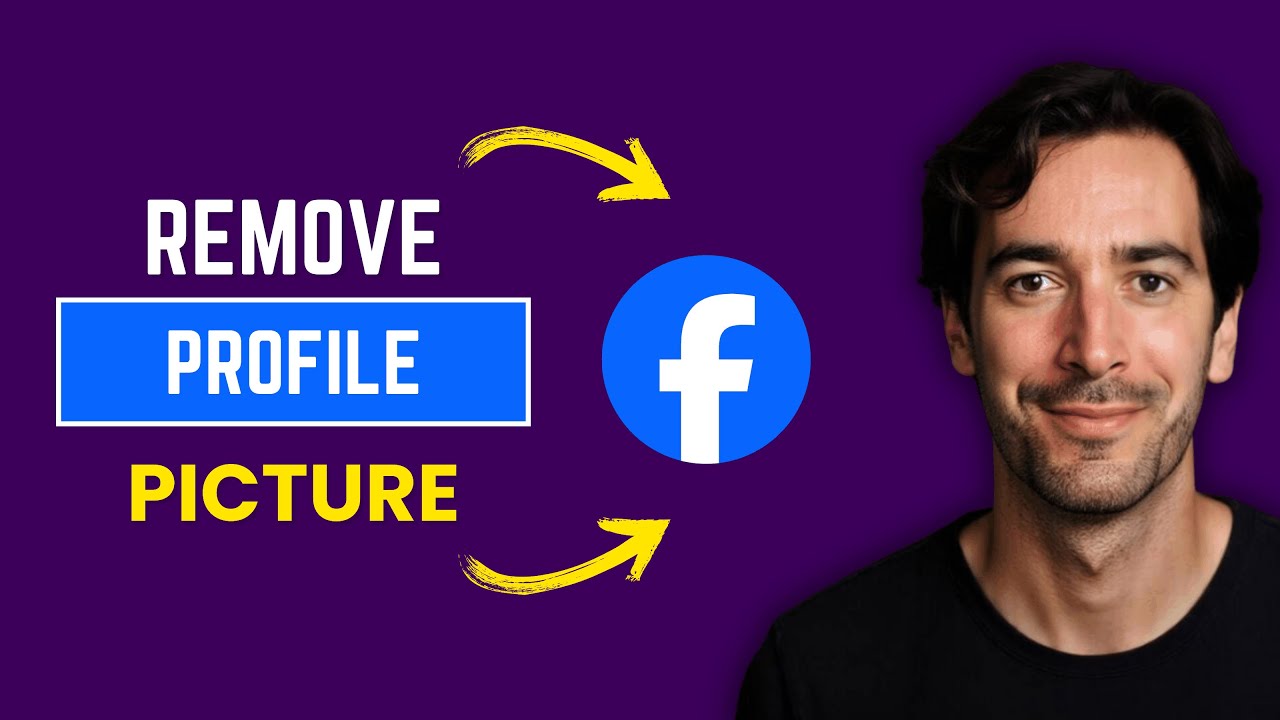 How to Delete Facebook Profile Picture (QUICK Way) - YouTube