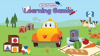 Play Car City: Kindergarden Toddler Learning Games! screenshot 5