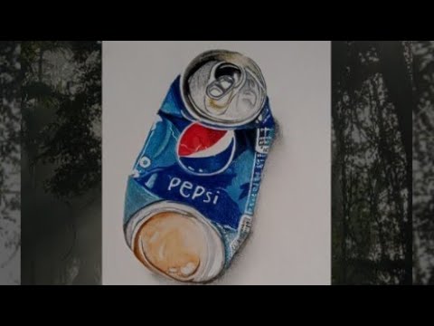 A crushed can-