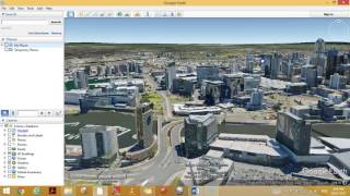 Basic navigation in Google Earth