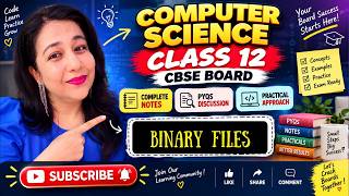 Updating a Binary File #pickle_module CBSE Computer Science Class 12 #anjaliluthra #cbse #cs