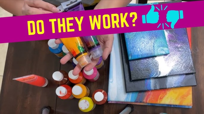 Color Shift Folk Art Paint Review & Demo 