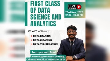 LAST FREE WORKSHOP ON Data Science | AI |  Analytics |
