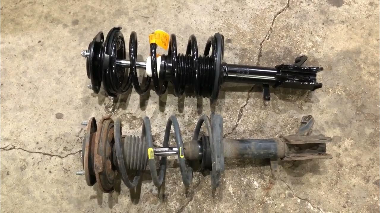 TOYOTA COROLLA STRUTS REPLACEMENT - YouTube