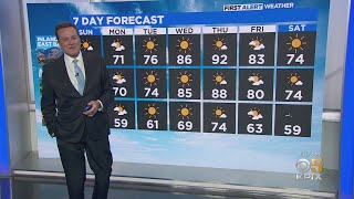 First Alert Weather Saturday Night Forecast
