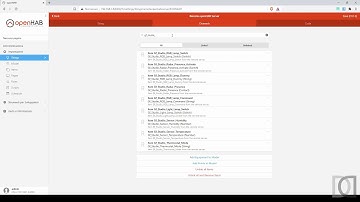 Home Automation System - OpenHAB 3 - 09. Semantic Model Part 1 ITA - sub ENG