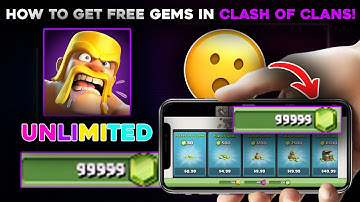 The Best Method to get Free Unlimited Gems in Clash Of Clans in 2023 For ios & android...