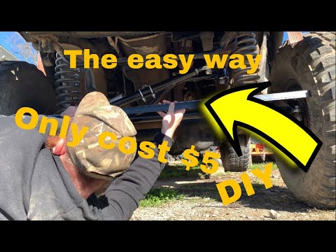 How to do your own alignment on a Jeep Cherokee xj the easy way