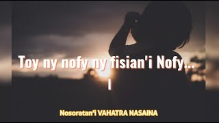 Toy ny nofy ny fisian'i Nofy I 🎛️