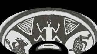 Mimbres bowl - possible water encoding test animation - Birth of an eye