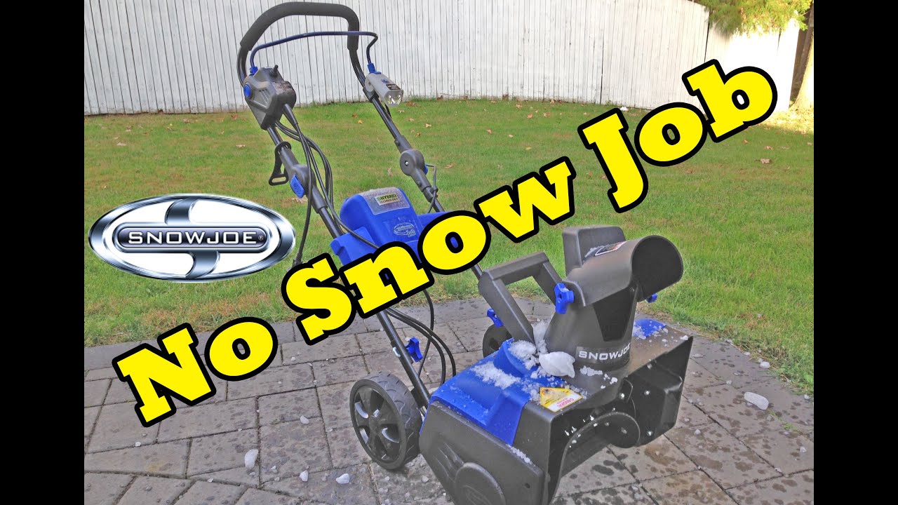 Snow Joe Cordless/Electric Hybrid Ion Snowblower 40v NEW WINTER