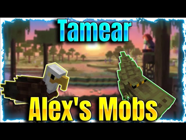 ?DOMESTICAR ANIMALES? ALEX'S MOBS MINECRAFT ? - YouTube