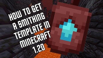 How to get Netherite upgrade Smithing Templates in Minecraft 1.20 (EASY)