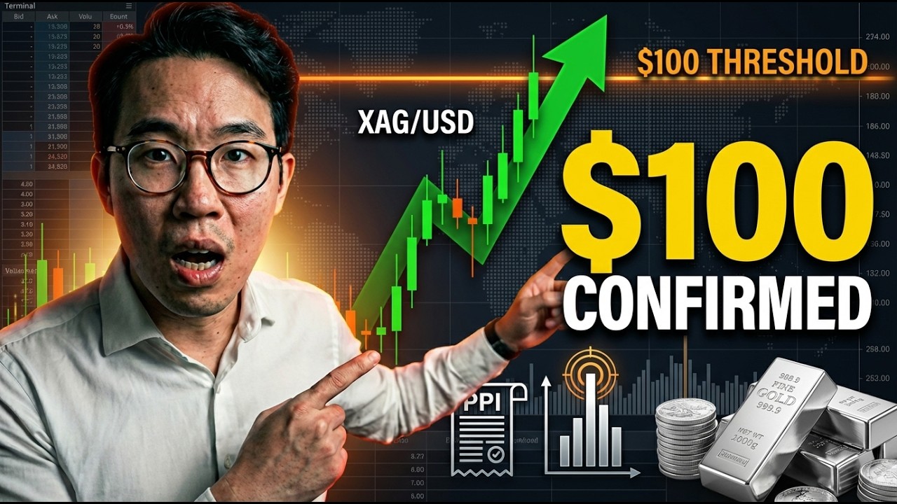 Silver Breakout Confirmed After PPI — Get In Before $100?