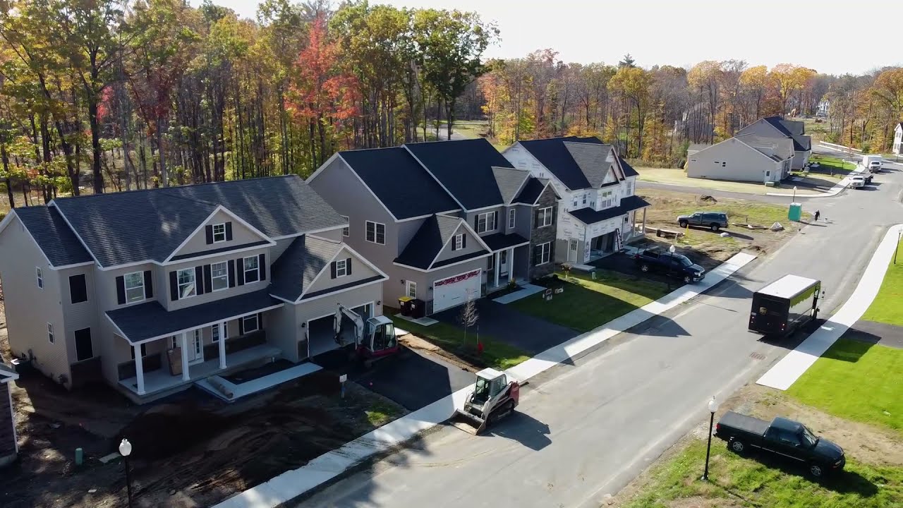 Drone Aerial View of Timber Creek Preserve Phase IV Updated Nov. 2021