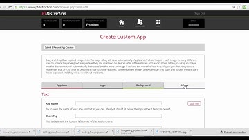 How to customise your own branded app on PT Distinction