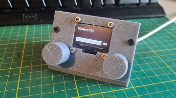 Deej32 - A hardware volume mixer with Dual Rotary Encoders & Display | Build log #2