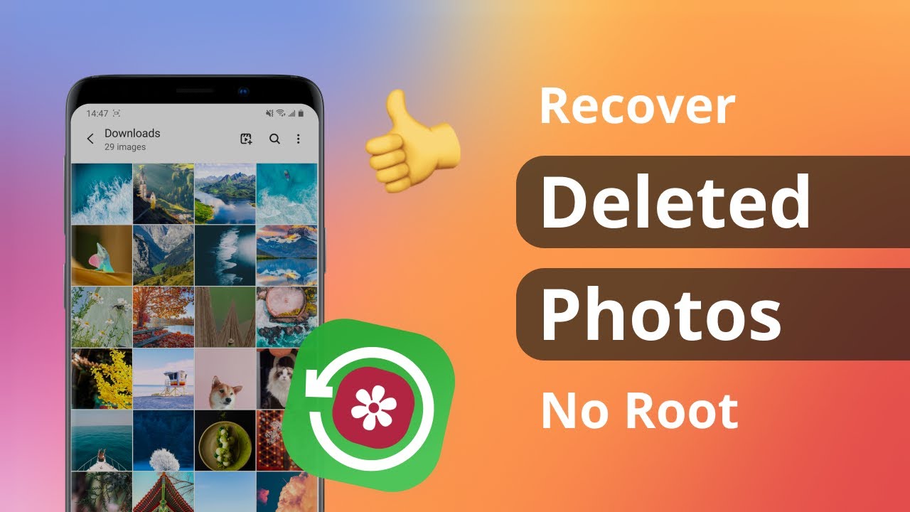 Is it possible to recover deleted photos from phone without backup?