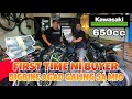 FIRST BIGBIKE ni buyer  Kawasaki Z650 naked bigbike upgrade from  Mio scooter vlogger buyer