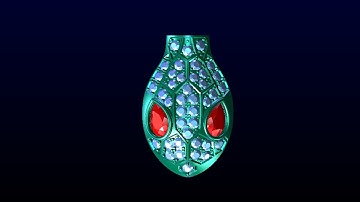 How to Design pendant necklace with Matrix 8 Jewelry 274 #umphumrin #jewelrydesign #trending