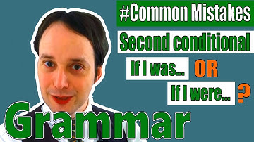HOW TO USE: Second conditional - "if I were..." or "if I was..."? [English Grammar Lesson]